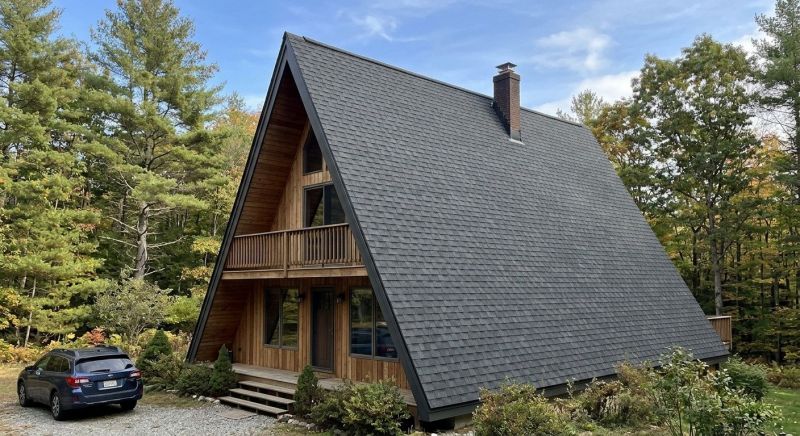 A Frame Roof Installation in Atlantic County, NJ