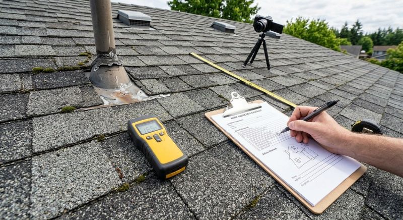 Asphalt Roof Inspection in Sea Isle City, NJ