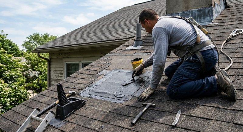 Asphalt Roof Leak Repair in Atlantic City, NJ