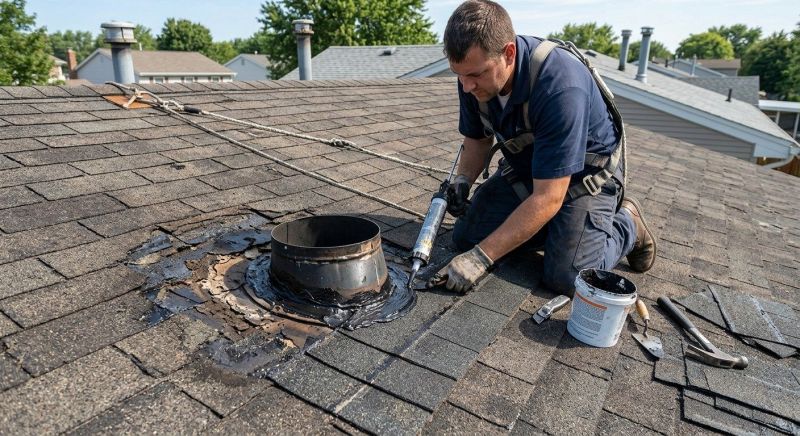 Asphalt Roof Leak Repair in Atlantic City, NJ