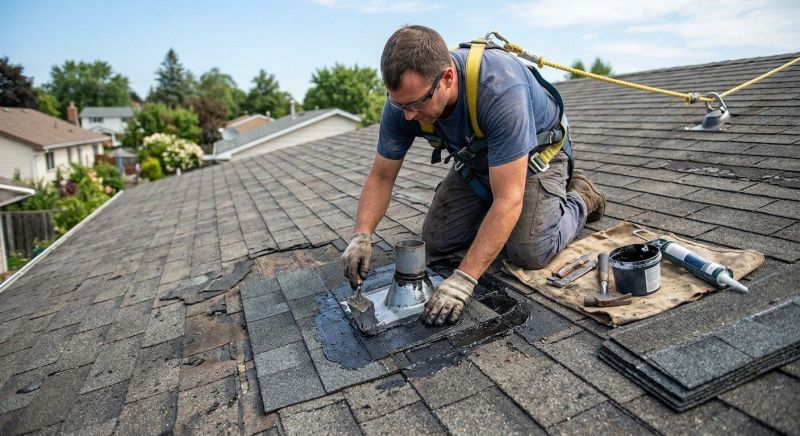 Asphalt Roof Leak Repair in Atlantic County, NJ