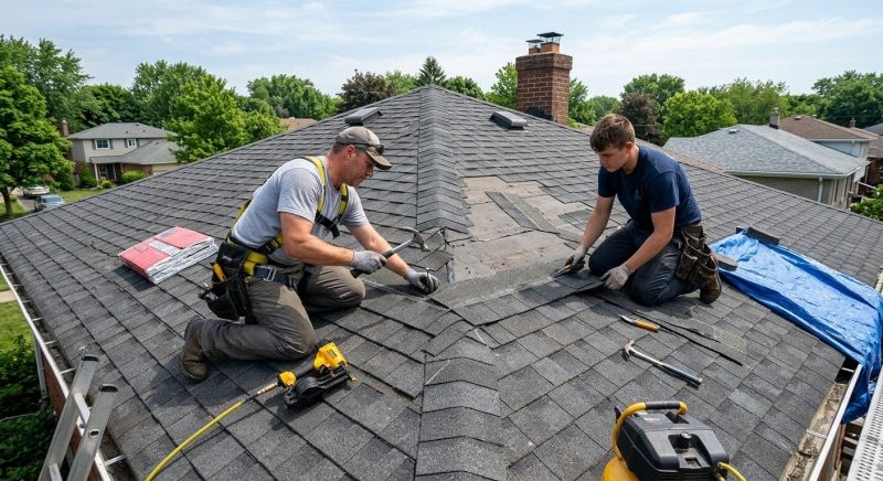 Asphalt Roof Repair in Brigantine, NJ