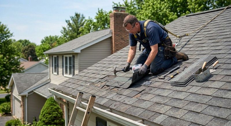 Asphalt Shingles Repair in Tuckerton, NJ