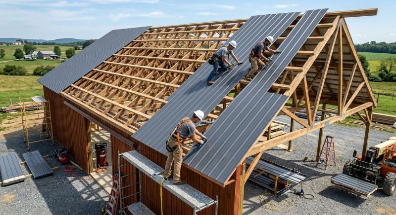 Barn Roof Construction in Atlantic County, NJ