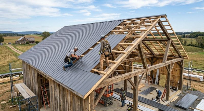 Barn Roof Construction in Atlantic County, NJ