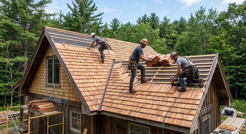 Cedar Roof Installation in Egg Harbor Township, NJ
