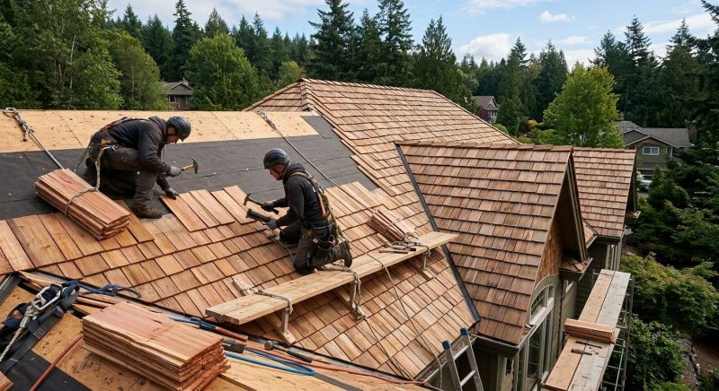 Cedar Roof Installation in Mays Landing, NJ