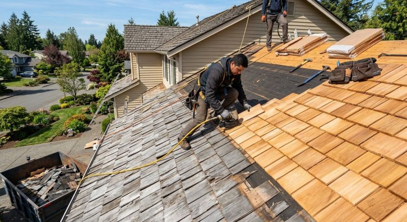 Cedar Roof Replacement in Atlantic County, NJ