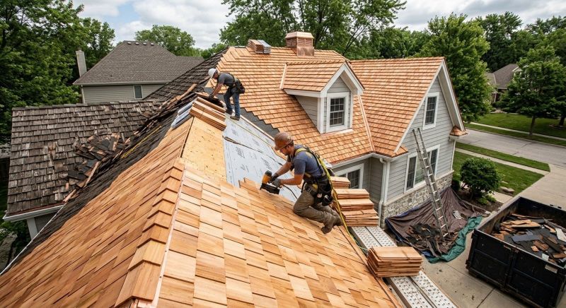 Cedar Roof Replacement in New Gretna, NJ