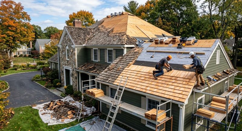 Cedar Roof Replacement in Sea Isle City, NJ