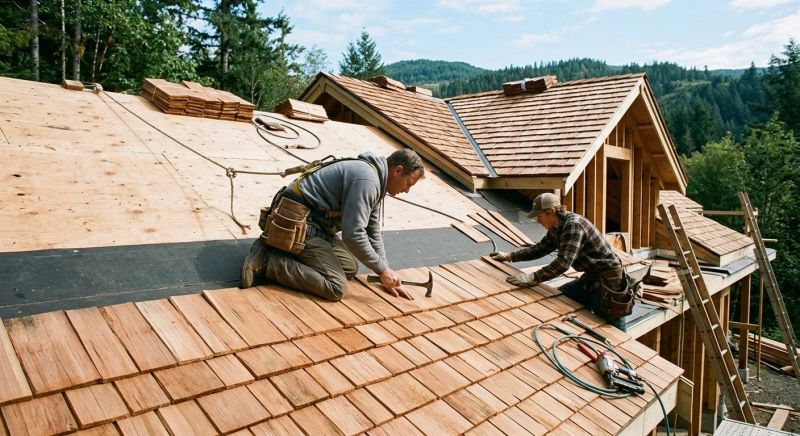 Cedar Shake Roof Construction in Atlantic County, NJ