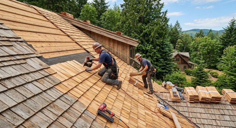 Cedar Shake Roof Construction in Atlantic County, NJ