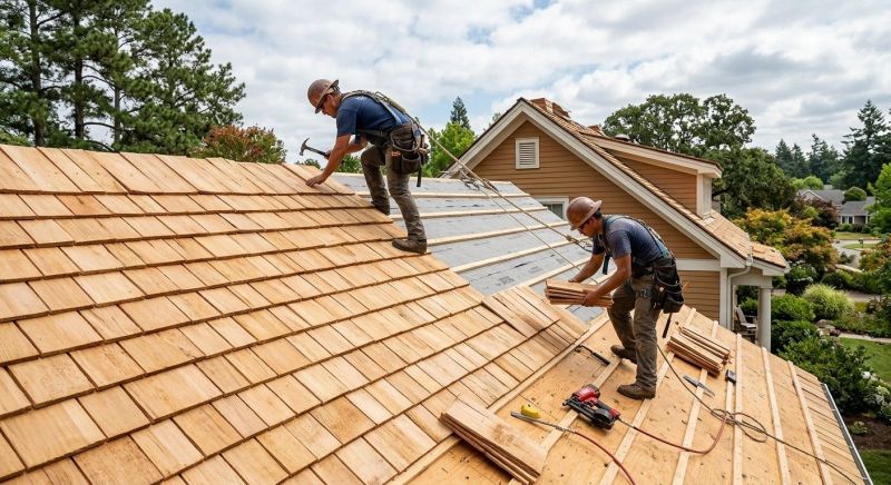 Cedar Shake Roof Construction in Ocean View, NJ