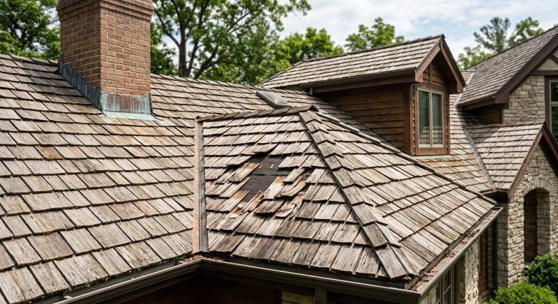 Cedar Shake Roof Repair in Mays Landing, NJ