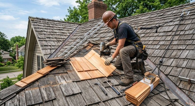 Cedar Shake Roof Repair in Sea Isle City, NJ