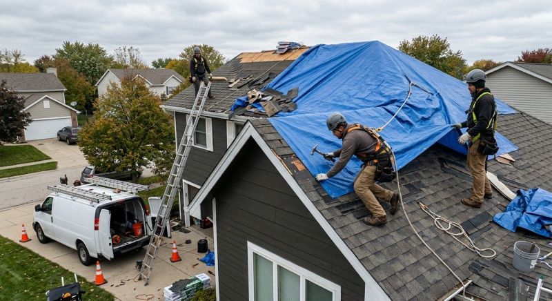 Collapsing Roof Repair in Atlantic County, NJ