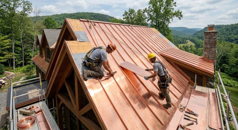 Copper Roof Installation in Atlantic County, NJ