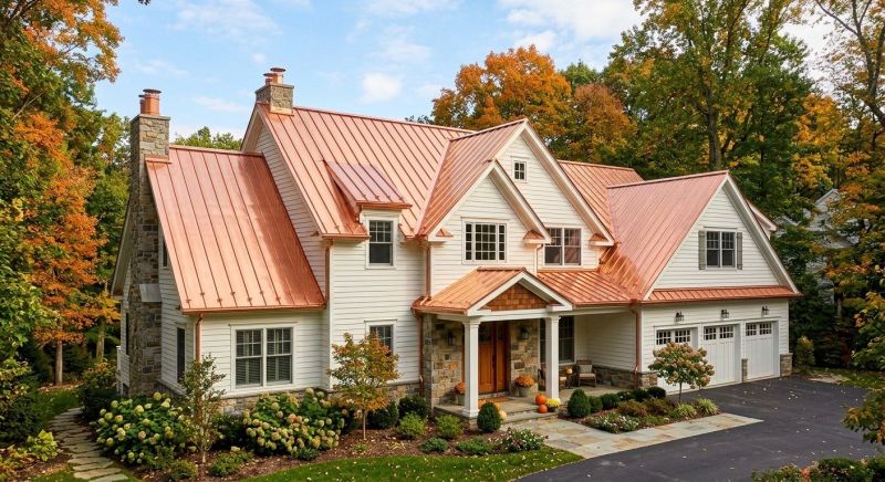 Copper Roof Replacement in Atlantic County, NJ