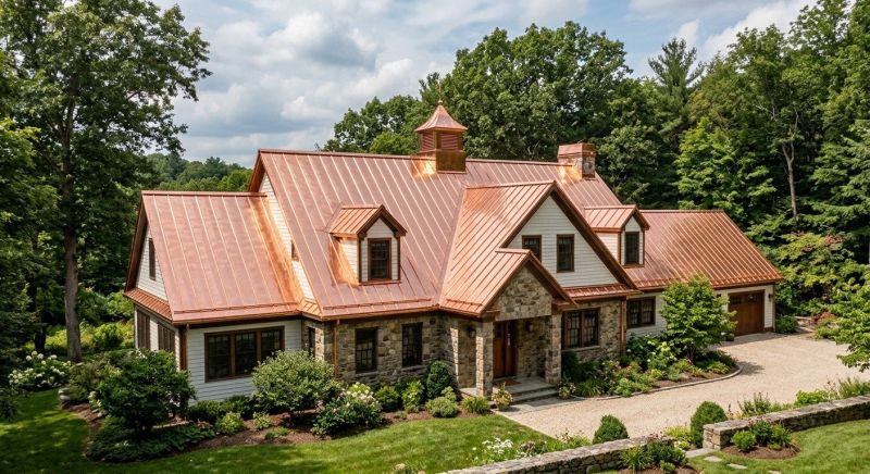 Copper Roof Replacement in Atlantic County, NJ