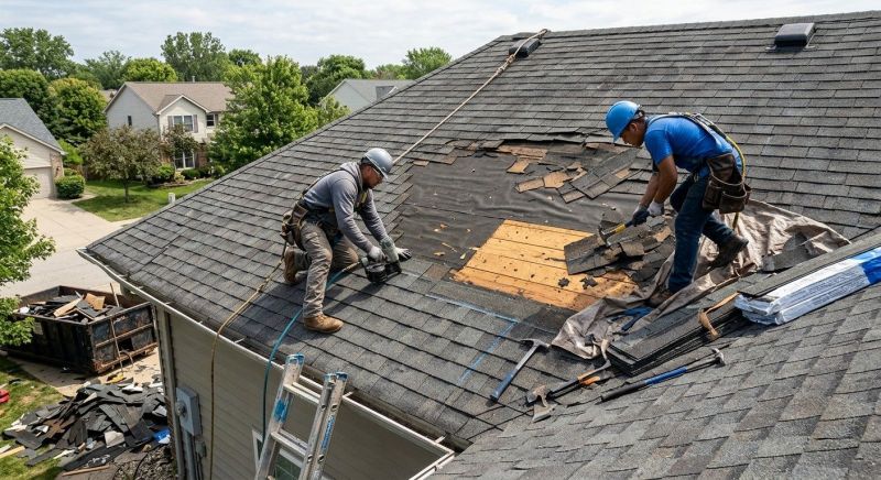 Damaged Roof Repair in Ocean View, NJ