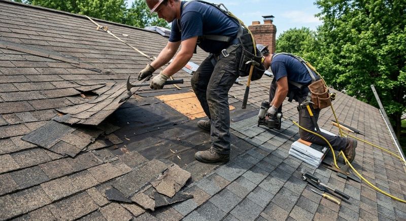 Damaged Roof Repair in Sea Isle City, NJ