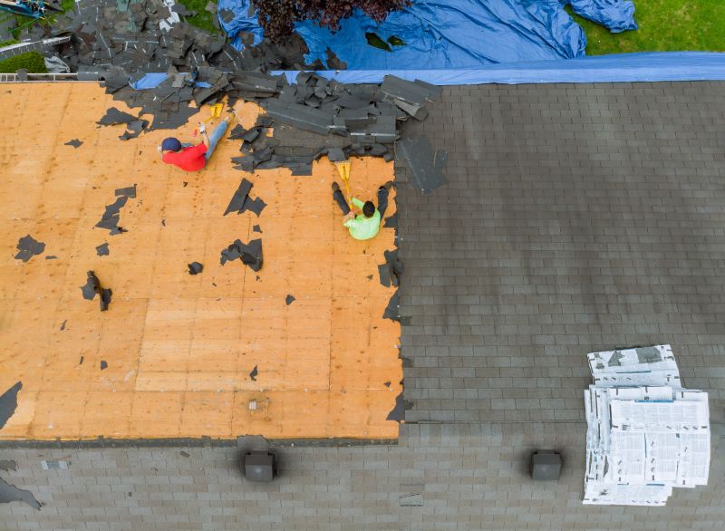 Damaged Roof Replacement in Ocean City, NJ