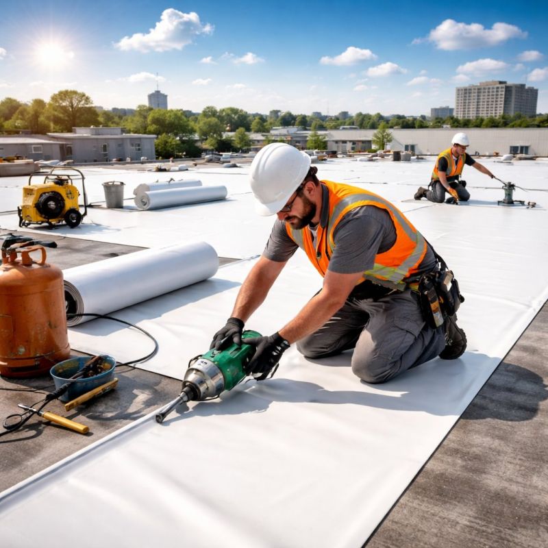 Epdm Roof Installation in Brigantine, NJ