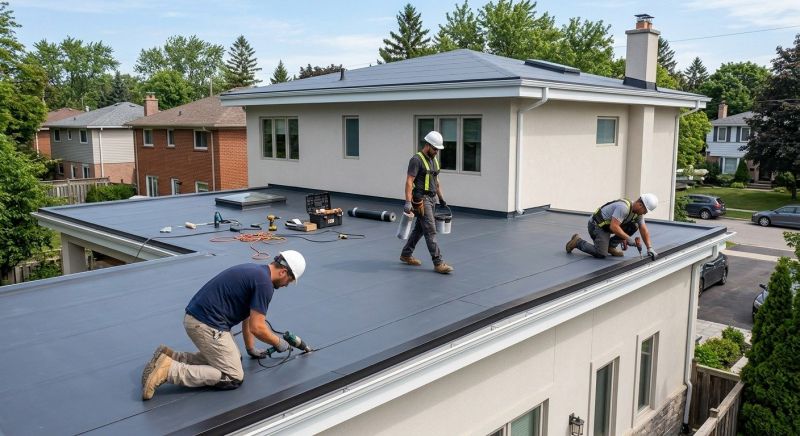 Epdm Roof Installation in Ocean City, NJ