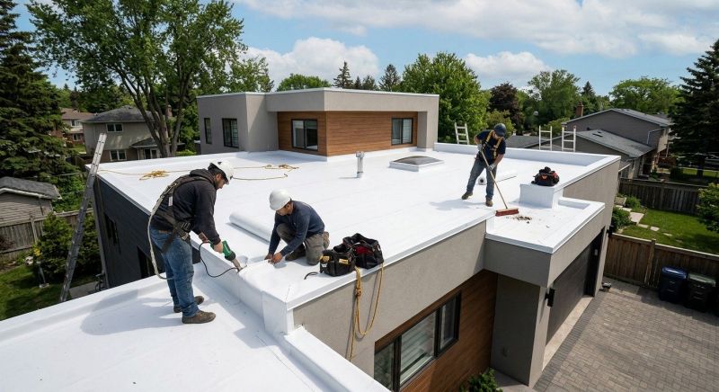 Flat Roof Installation in Mays Landing, NJ