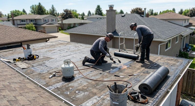 Flat Roof Repair in Egg Harbor Township, NJ