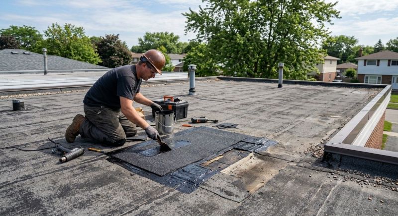 Flat Roof Repair in Atlantic County, NJ