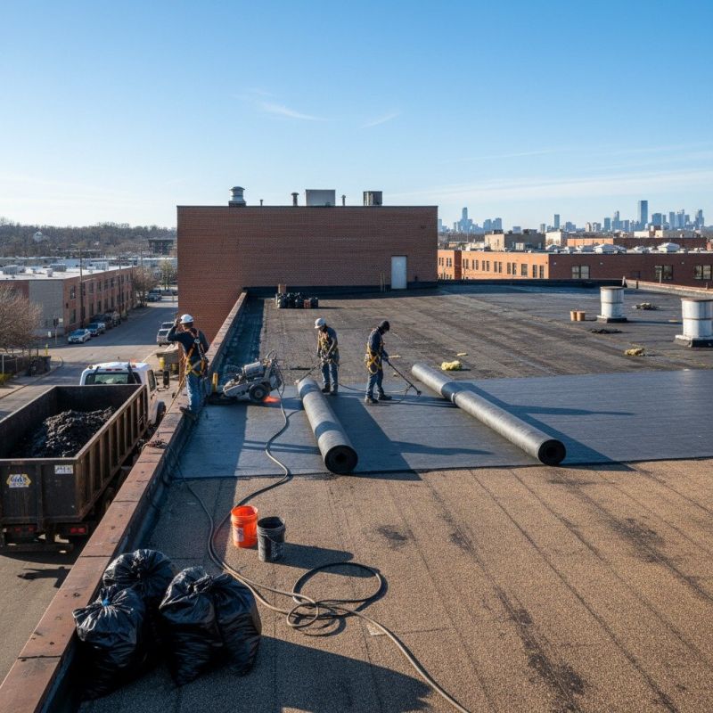 Flat Roof Replacement in Ocean View, NJ