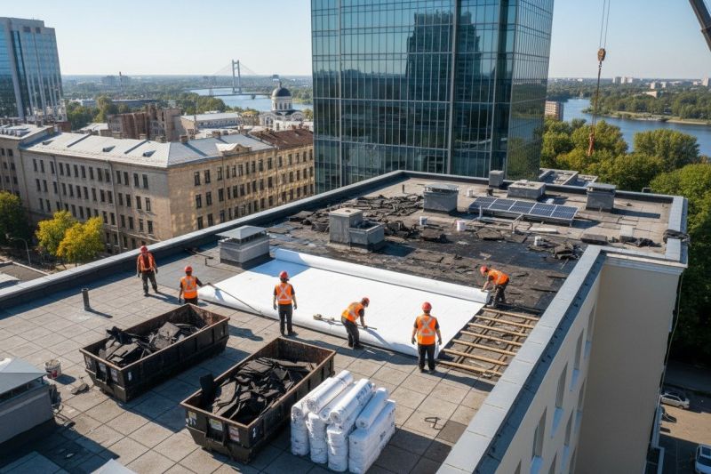 Flat Roof Replacement in Ocean View, NJ