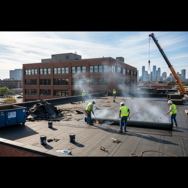 Flat Roof Replacement in Ventnor City, NJ