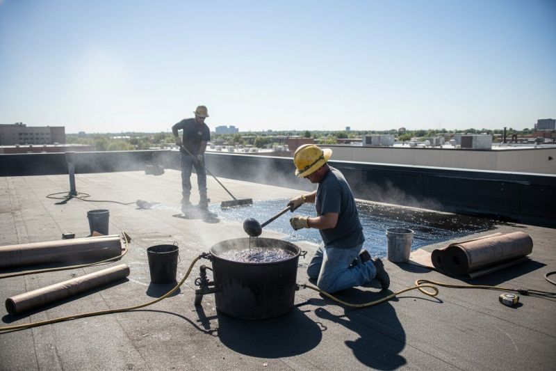 Flat Roof Tar Repair in Atlantic County, NJ