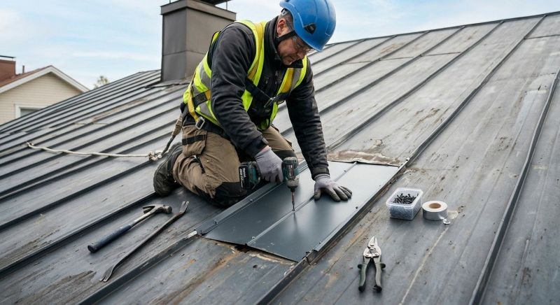 Galvanized Roof Repair in Atlantic County, NJ