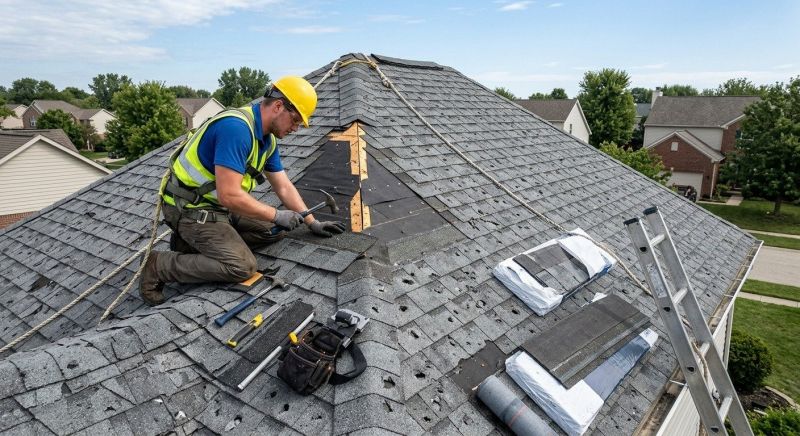 Hail Damage Roof Repair in Absecon, NJ
