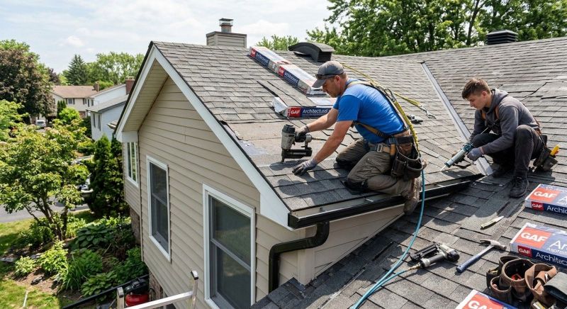 Hip Roof Shingle Replacement in Atlantic County, NJ