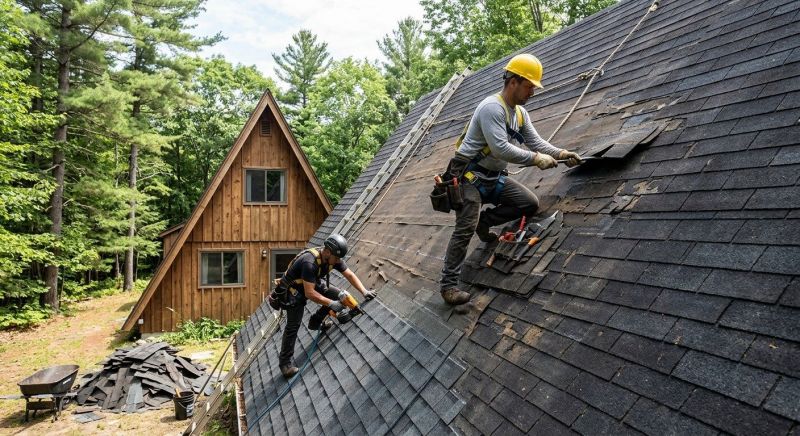 Hip Roof Shingle Replacement in Atlantic County, NJ