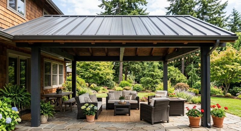 Metal Patio Roof Repair in Atlantic County, NJ