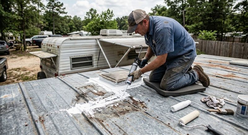 Metal Roof Flashing Repair in Atlantic County, NJ