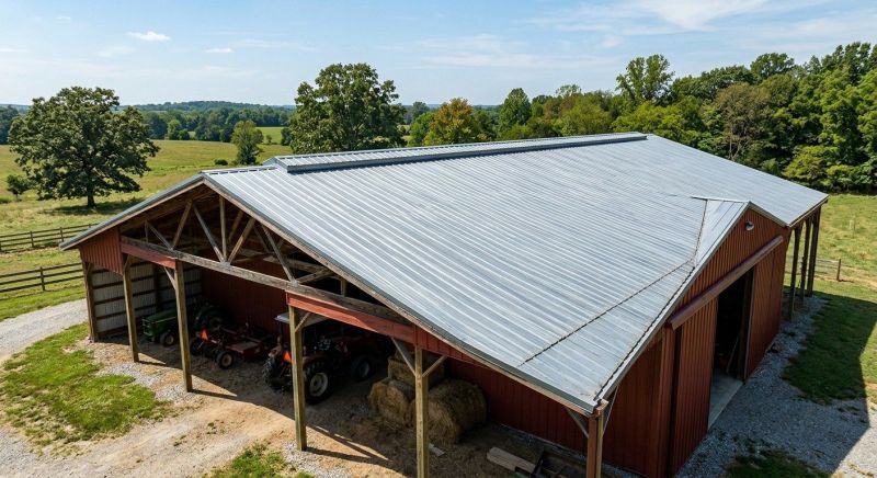 Pole Barn Roof Repair in Beach Haven, NJ