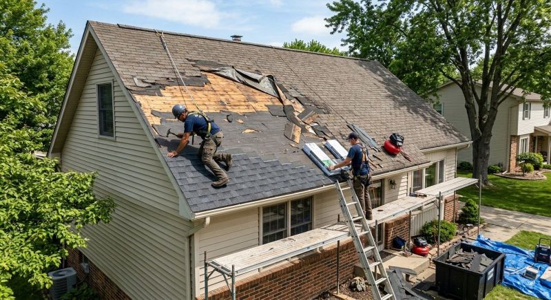 Roof Damage Repair in Egg Harbor Township, NJ