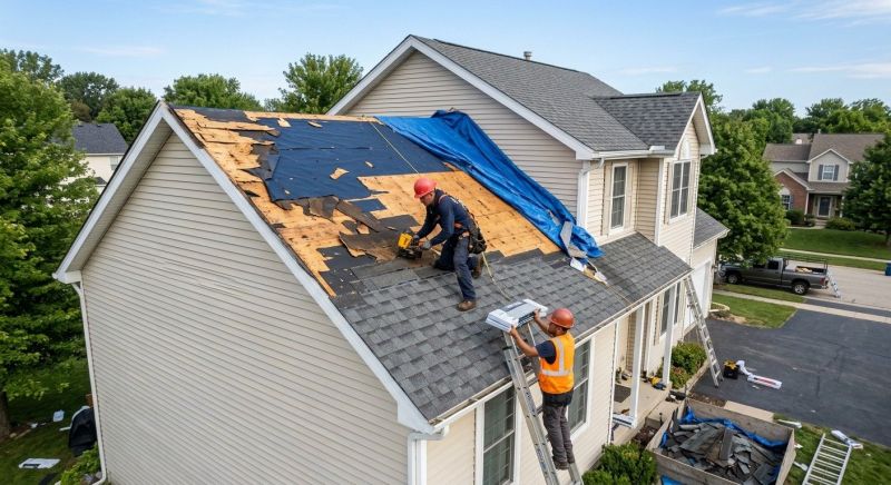 Roof Damage Restoration in Atlantic City, NJ