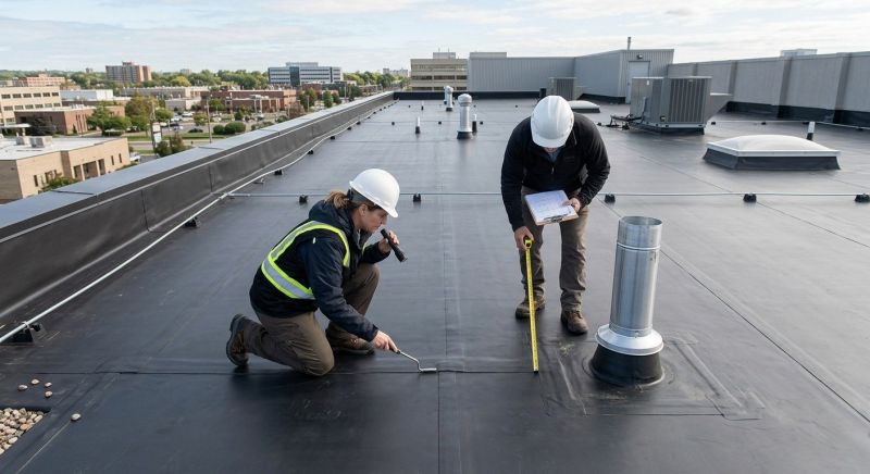 Rubber Roof Inspection in Atlantic County, NJ
