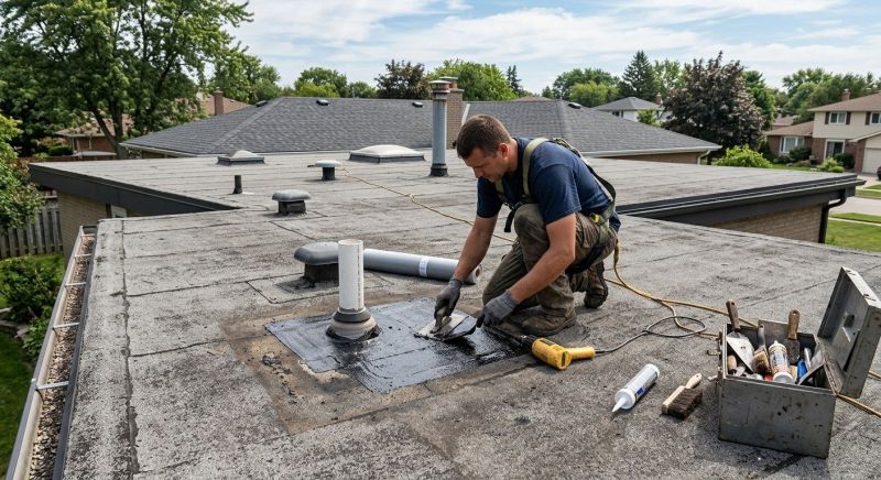 Rubber Roof Repair in Mays Landing, NJ