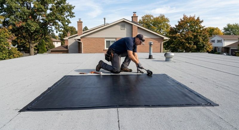 Rubber Roof Repair in Tuckerton, NJ