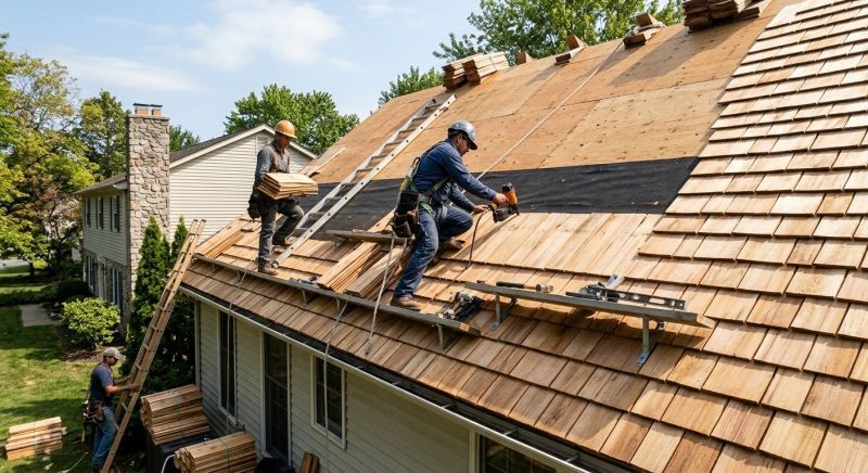 Shake Roof Replacement in Ocean City, NJ