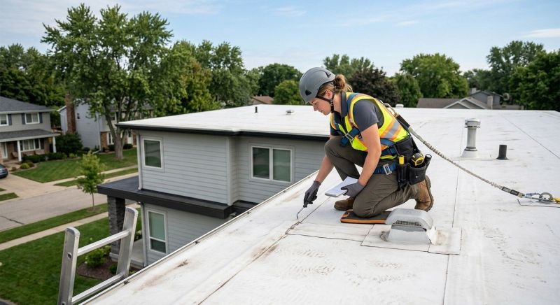 Single Ply Roof Inspection in Atlantic County, NJ