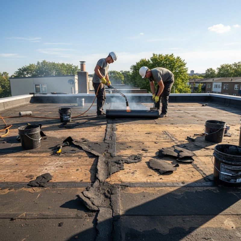 Single Ply Roof Repair in Margate City, NJ